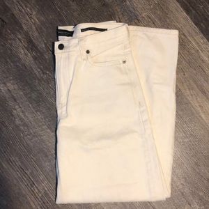 High rise barrel fit jean